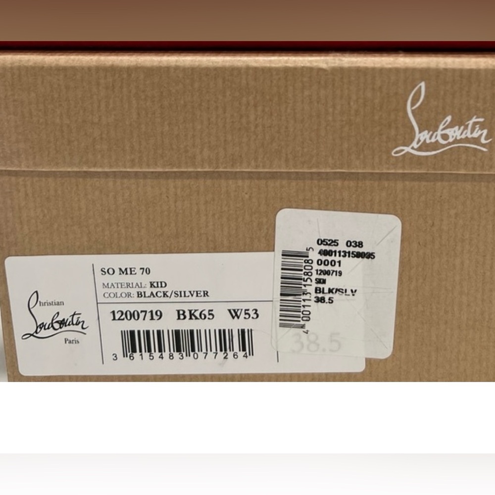 Christian Louboutin Studded So Me 70mm Heeled Sandals - Picture 4 of 11